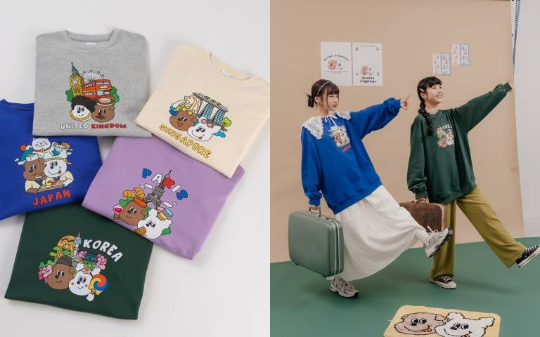 QUEEN SHOP x韓國人氣插畫《1107》超萌聯名可愛登場！預購期間還有85折優惠喔！