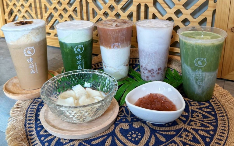 奶蓋控必喝！全台首創豆乳奶蓋專賣店「侍茶匠」 ！紅豆豆乳奶蓋冬季新登場　