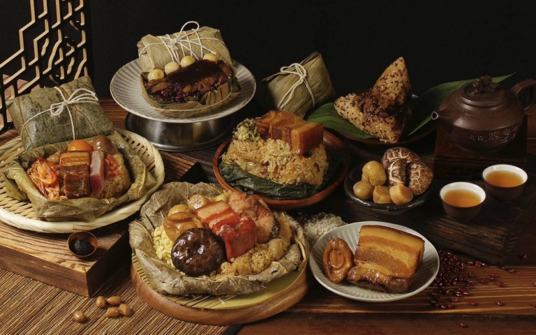 飯店推5款風味粽！東坡肉、干貝、烏魚子入粽，預購再享早鳥優惠！
