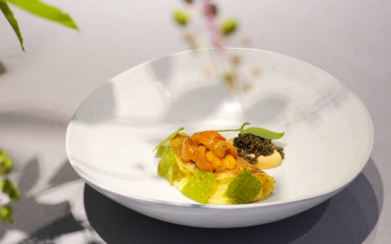 粉漿蛋餅、虱目魚米粉優雅上桌　米其林一星法式餐廳限時變身早餐店