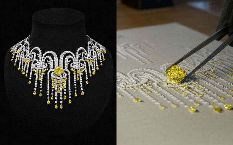 FENDI把噴泉變成珠寶了？2025頂級珠寶系列、百年紀念「Eaux d’Artifice」項鍊驚艷亮相