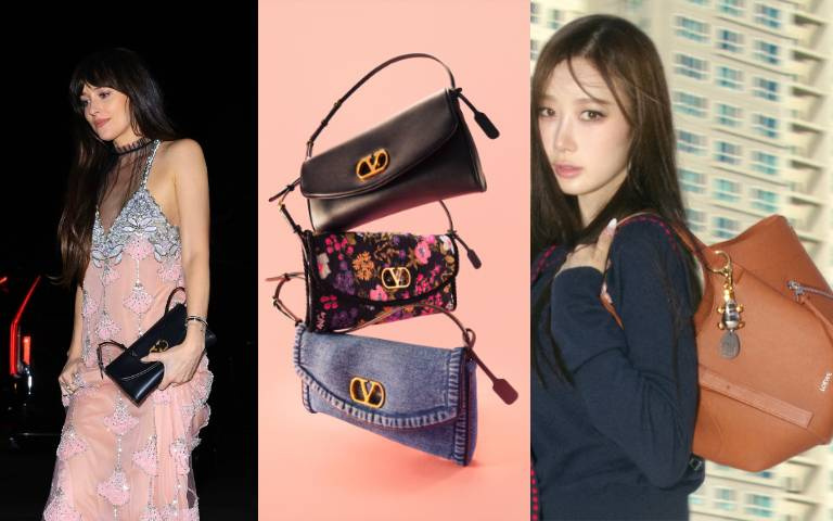 秋冬最強IT Bag、這三顆霸榜！達珂塔強生狂曬Valentino仙女包、aespa GISELLE最愛是它？