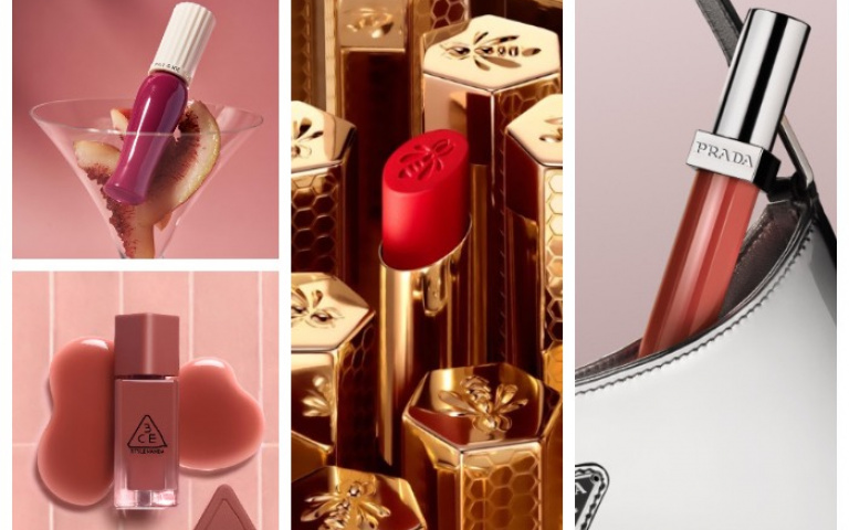 2026「玻璃水光唇」大爆紅！PRADA凍唇釉、3CE果凍唇、嬌蘭一次看