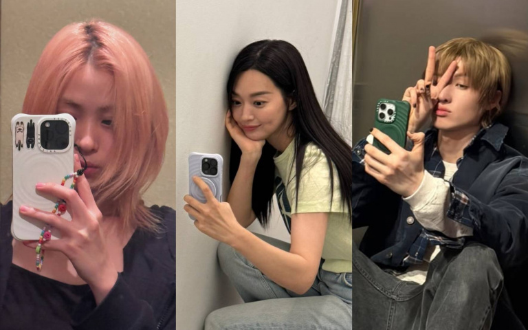 韓星私下都在用！這款波紋手機殼成低調時尚標配，結合質感機能超實用！