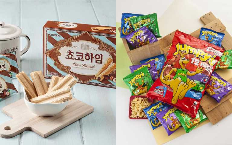 台灣就買的到!追劇出遊不能少,歪國零食大集合(亞太篇)