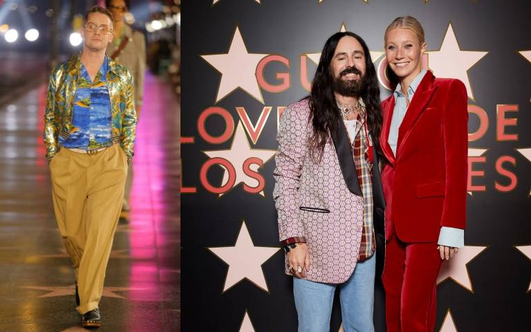 GUCCI大秀封街洛杉磯好萊塢大道,小辣椒葛妮絲派特洛、小丑Jared Leto 小鬼當家麥考利克金通通到場!