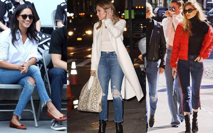 穿上美臀、逆天長腿通通有!梅根王妃、Gigi Hadid、Kendall人手一件的丹寧褲就是它!