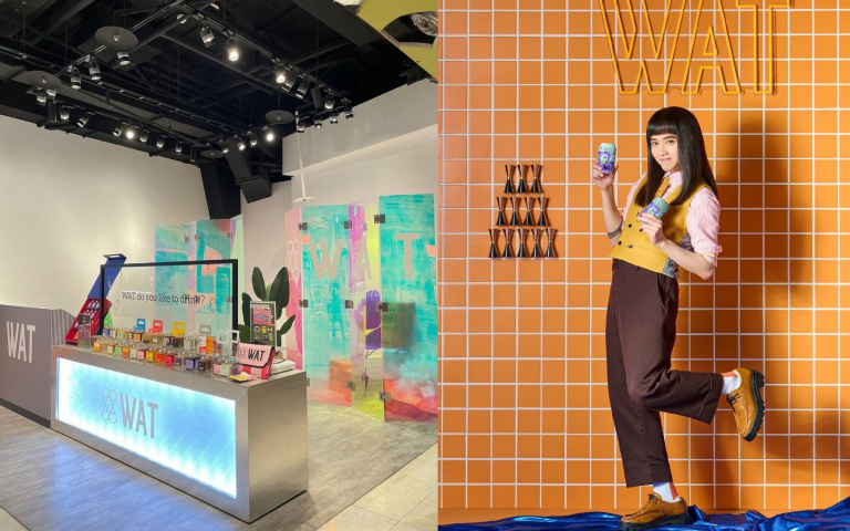 雞尾酒快閃店玩跳色店裝 鮮釀啤酒新推瓶裝拉格