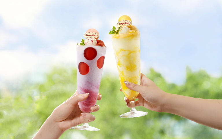 哈根達斯加LINE買一送一！新品馬卡龍冰淇淋凍飲、蛋糕登場！