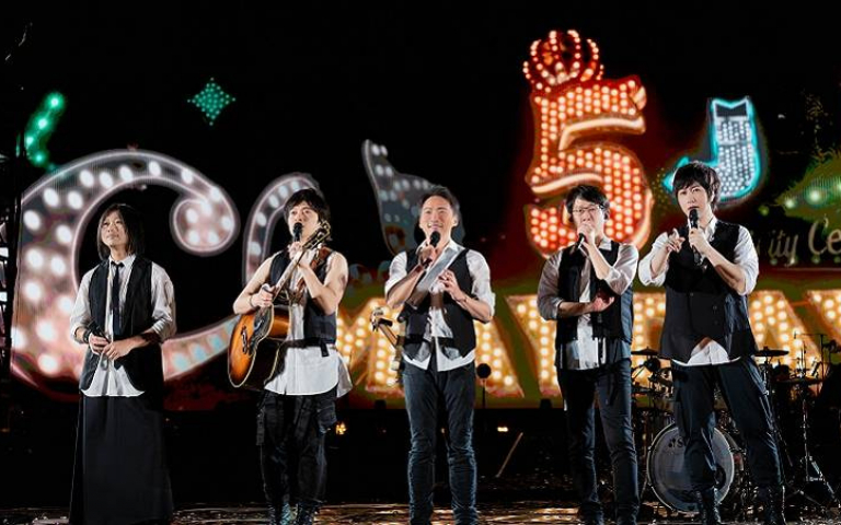 五月天廣州開唱吸15萬歌迷朝聖　破自身紀錄團員嗨到脫衣