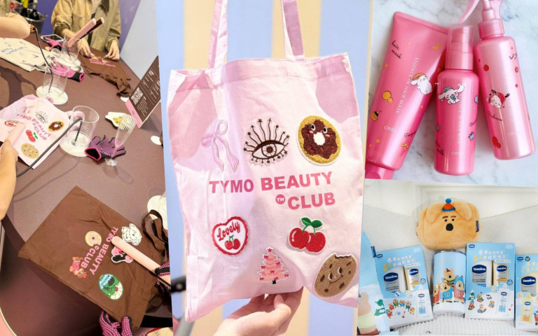 【10月美妝活動】「TYMO造型樂園」開張：布貼燙印超好玩！還有ORBIS、凡士林、ampm超萌聯名太欠買！