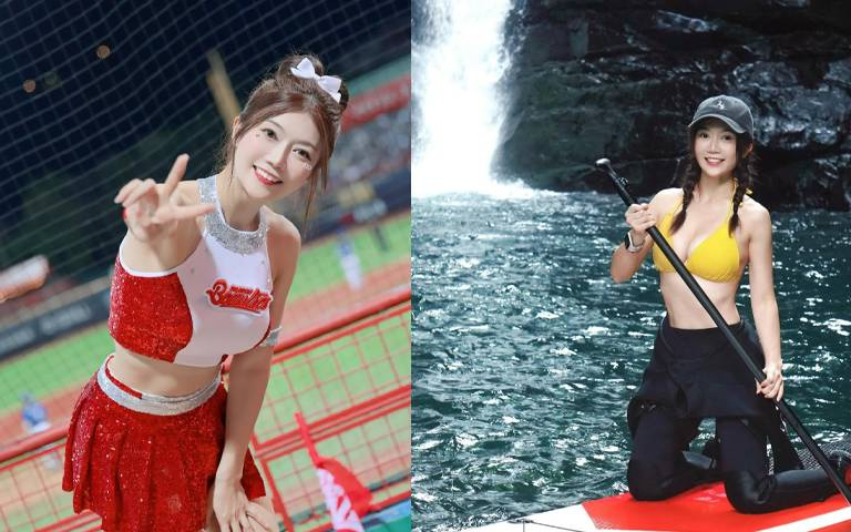 拆解龍隊女孩星岑：從醫院到球場，27號背後藏著「愛心」密碼