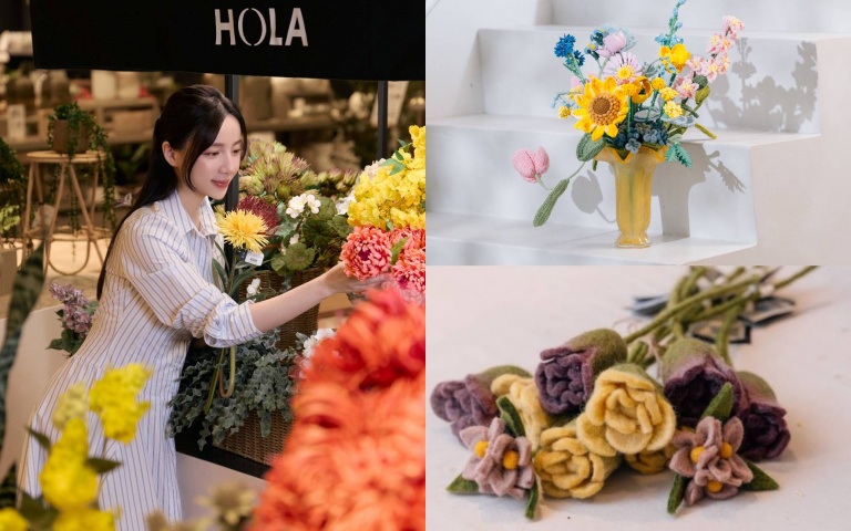 HOLA「花日Marché」登場！把不凋謝花市搬進家裡，居家美學直接升級太療癒！