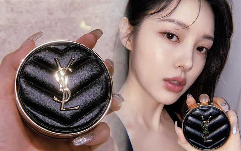 精品級美妝再+1!韓妞狂曬YSL奢華「皮革氣墊」9/4正式登台