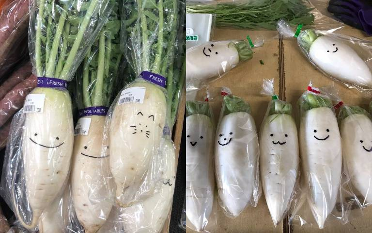 幫蔬果找新家!日本推出「微笑白蘿蔔」杜絕浪費,家長泣:「小孩不再挑食」!