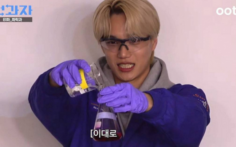 亞洲發燒星／Kai當兵技癢趁洗澡偷跳舞　化學課聽嘸腦袋已當機