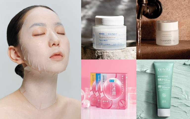 5 款「穩膚急救面膜」必收推薦！MIT保養新品牌La Vinée面膜連脖子都照顧到、KORRES 希臘優格面膜溫和舒緩皮膚不適