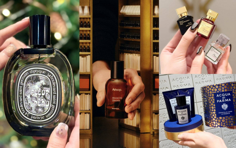 聖誕節才有的限定香水！MFK推1:1神還原迷你香氛、Aesop悟香水10ml隱藏版登場、Diptyque竟有200ml巨香、Acqua di Parma推出義式疊香禮盒搶翻！