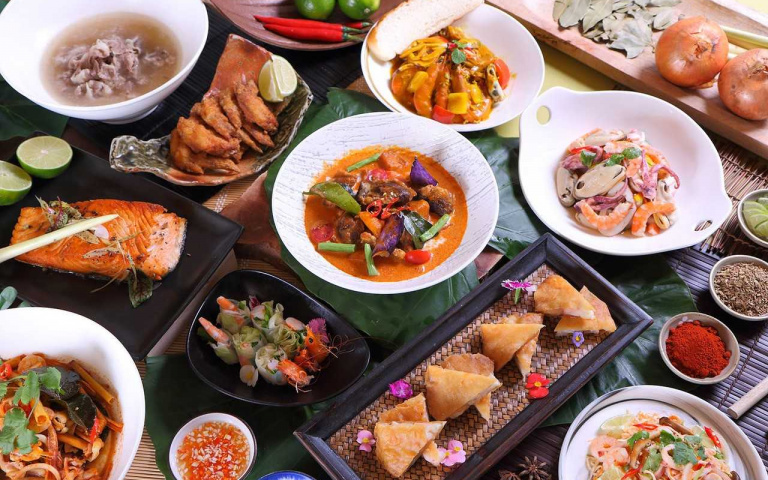 吃美食遊世界!南洋料理吃到飽 兩人同行千元搞定
