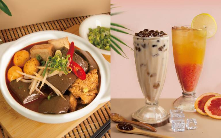 破天荒聯名！點8號 X 阿一鮑魚「港式麻辣鴨血煲、老火鮑魚雞腿麵」新菜登場，加碼推港式茶飲「買一送一」！