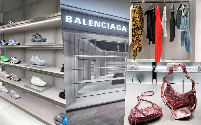 Balenciaga新光三越A9全新概念店開幕!這裡還有全台獨賣包款!是超時髦的電光粉肩下包!