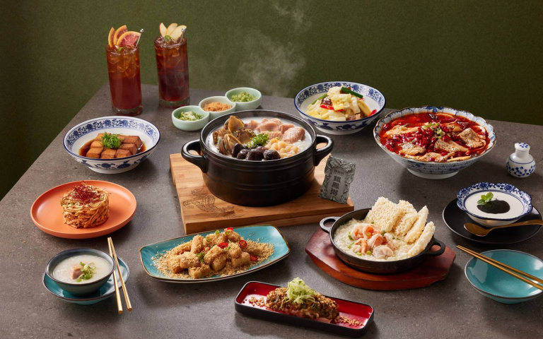 一斤蝦子煮粥！全新砂鍋粥中華料理「朝粥幫」開放訂位，套餐還能享8折！