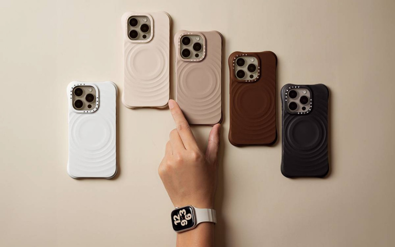 全新CASETiFY系列登場!一體成型的波紋手機殼融合極簡設計美學,高雅又時尚!
