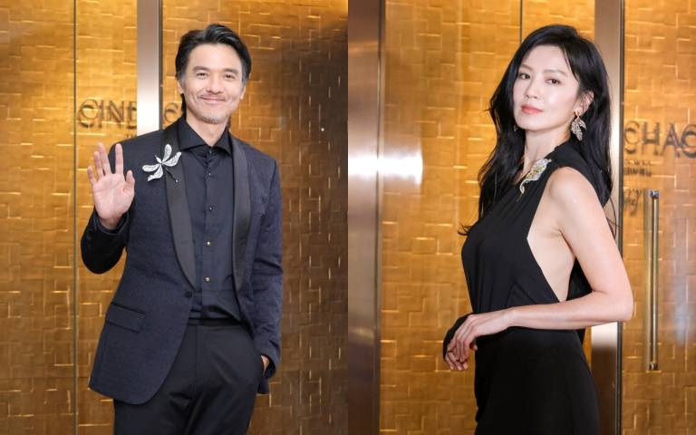 林熙蕾、馮德倫當年跟另一半結婚都是跟CINDY CHAO訂製,還自嘲:「當年求婚舒淇那一顆,等了一年,先給替代的才求婚成功!」