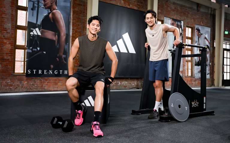 林柏宏、范少勳首度合體就狂曬肌肉！在adidas《STRENGTH CLUB鬥陣基地》搶當最帥健身教練！