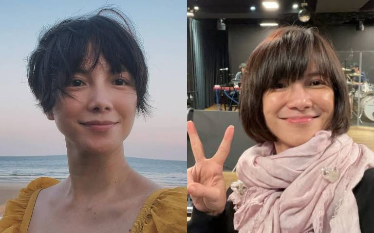 李心潔不可能是即將50歲的人吧!飽滿蘋果肌+水光感皮膚難怪私下素顏拍照沒在怕