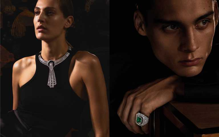 性別中立陰陽鏡相！寶詩龍「Histoire de Style, Art Déco」系列高級珠寶　穿戴自由的藝術讚歌