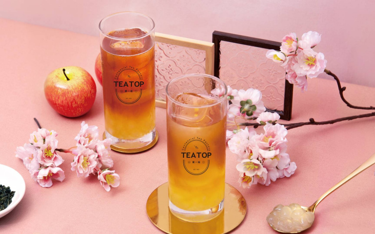 喝手搖飲抽住宿？而且還3折優惠？TEA TOP「日月蘋安」蘋果新品第2杯19元 ！