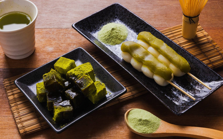 抹茶季登場！日本直送抹茶系列，白玉麻糬、蕨餅、厚切年輪蛋糕開吃