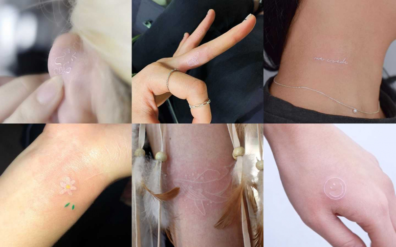 充滿獨特的文青質感 韓妞們正在流行白色刺青?明天就去找刺青師報到!