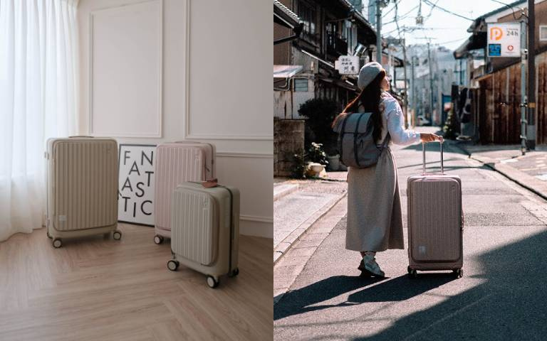 高顏值母親節禮物！旅箱品牌推新色，「嫩粉色」仙氣滿滿美到心坎裡！