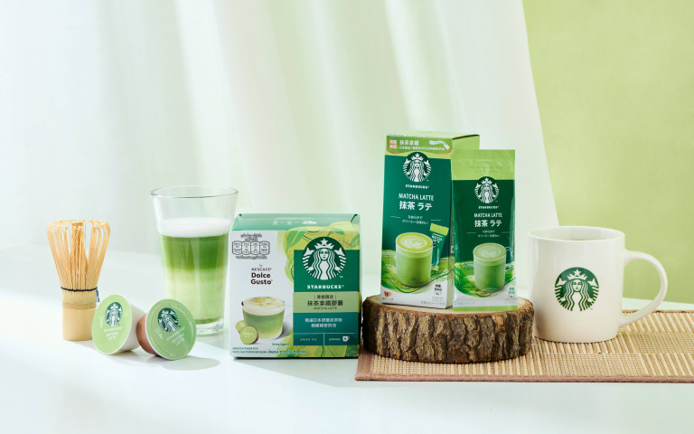 抹茶控要暴動啦！雀巢攜手星巴克推期間限定「抹茶拿鐵」！