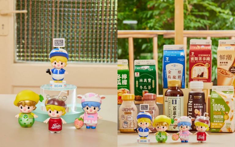 7-ELEVEN攜手泡泡瑪特推小甜豆系列 公仔、吊飾、馬克杯⋯夢幻聯名開搶