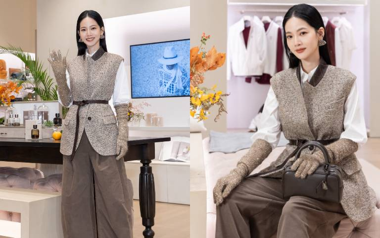 曾之喬以俐落馬甲、”腰瘦”現身，開口就是新手媽媽經！產後身材神恢復、自曝1關鍵