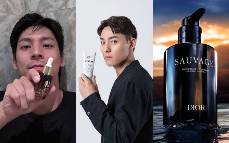 2026型男保養清單：陳晨威最愛「uno新炭洗顏」，林柏宏靠霓淨思雙精華凍齡、迪奧曠野之心推出洗髮精