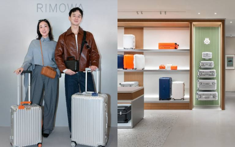 張軒睿、Melinda合體現身RIMOWA台中新店開幕！兩人「P人vs. J人」旅行反差意外成焦點