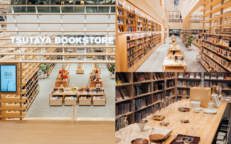 TSUTAYA BOOKSTORE蔦屋新竹登場!兩層樓書牆、絕佳選物平台,打造全方位新生活提案!