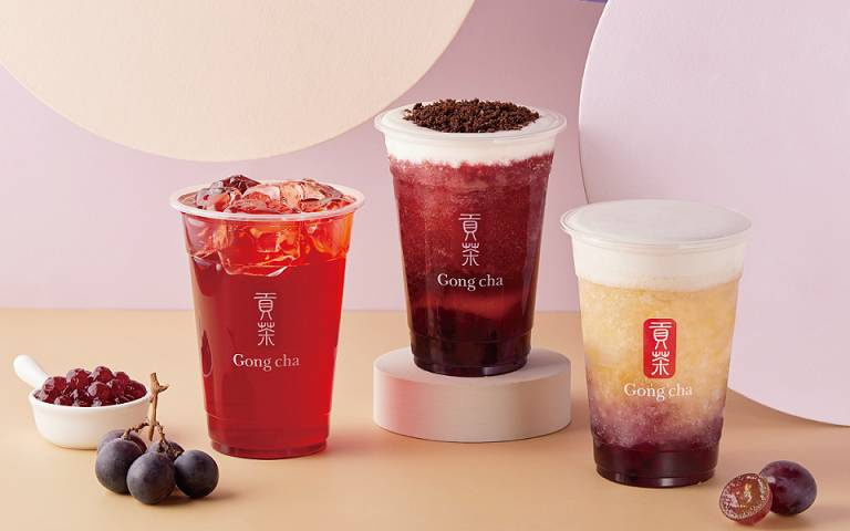 咀嚼系手搖飲正夯　葡萄珍珠搭OREO餅乾　寒天混搭芋圓、仙草凍