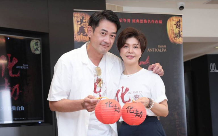 于子育、柯叔元聯手抓鬼苦練驅魔咒 曾莞婷荒廢老宅拍片無故撞到頭
