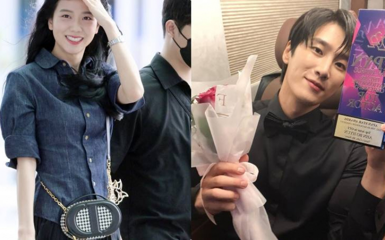 JISOO認愛安普賢後首度發聲！仁川機場展現『幸福戀愛顏』甜蜜笑容！