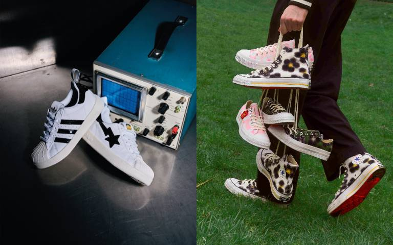 潮人必收!KENZO攜手CONVERSE聯名鞋、細節開賣日期一次看…BAPE與ADIDAS推SSTR兩色都好想要