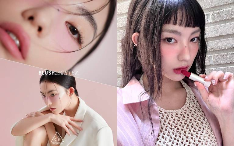 韓妞最新流行「白桃慕斯光感妝」！3CE打亮腮紅盤＋絨霧唇膏＋惹我蜜粉，立即解鎖清冷慵懶的微醺氛圍感