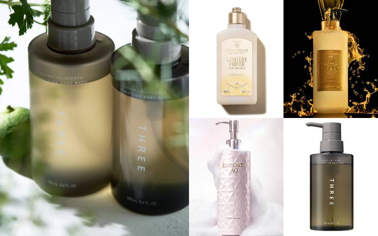 比香水更迷人！4 款自帶「高級體香」的沐浴乳，黛珂濃縮精華、THREE草本柑橘調洗出滑嫩透亮貴婦肌