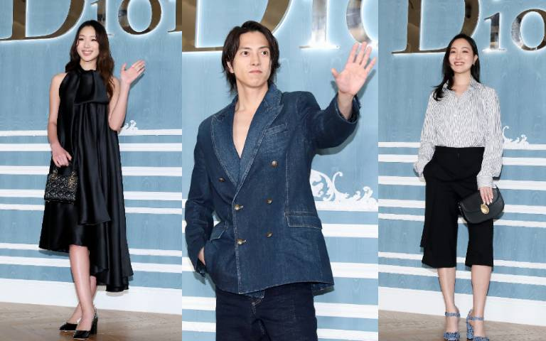 山下智久現身Dior期間限定店、大秀中文炸翻全場，自曝想逛夜市吃美食！Elly許曦文、Melinda一甜一帥太犯規