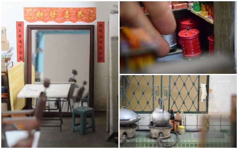 她跟哆啦A夢借了縮小燈！超狂藝術家將所有古早味都變成了微型創作