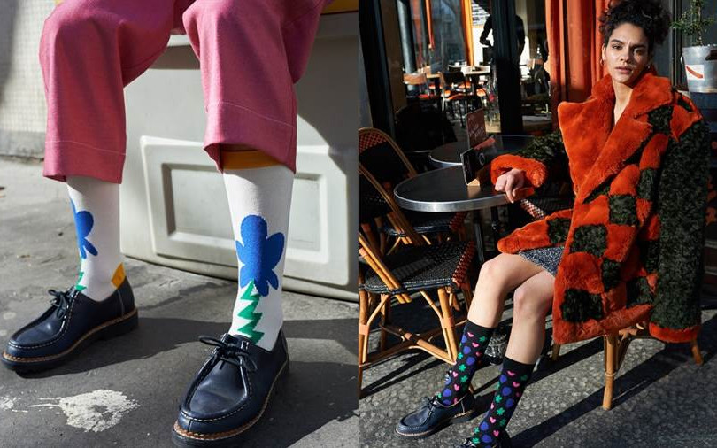 有Sense的俏皮放閃！LIFEBEAT與MAO.MAO STUDIO聯手打造情人印花襪